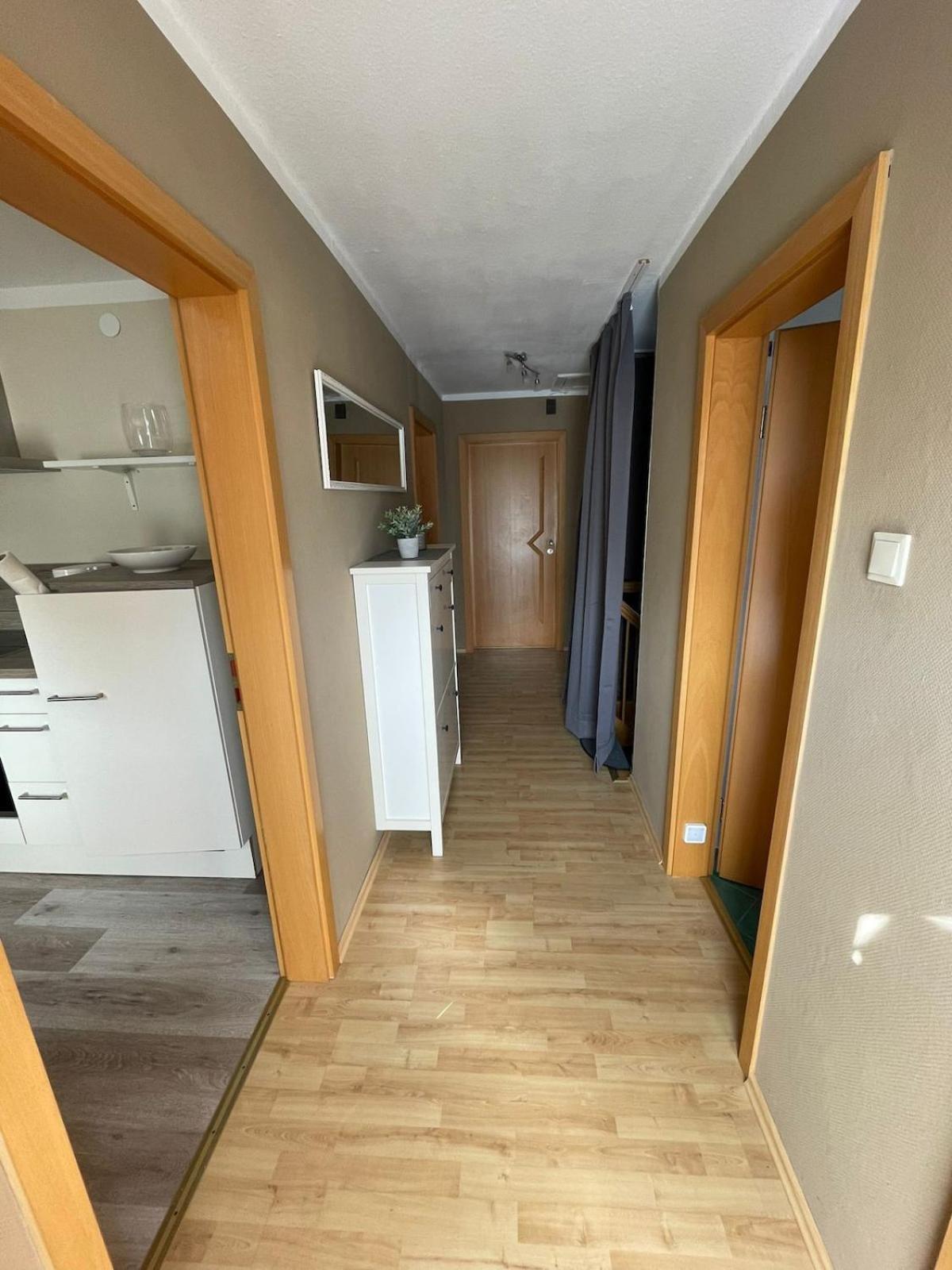Appartement Am Stadtrand Von Minden Buitenkant foto
